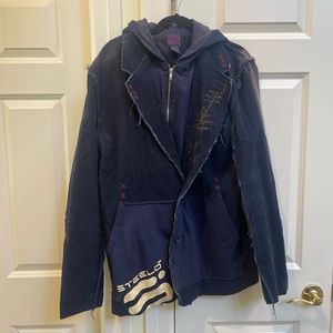 Steelo Men’s Corduroy Blazer Jacket